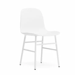 Normann Copenhagen Form Steel Stuhl - H 80 X B 48 X T 52 Cm - White