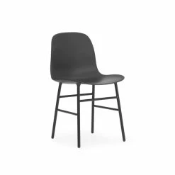 Normann Copenhagen Form Steel Stuhl - H 80 X B 48 X T 52 Cm - Black
