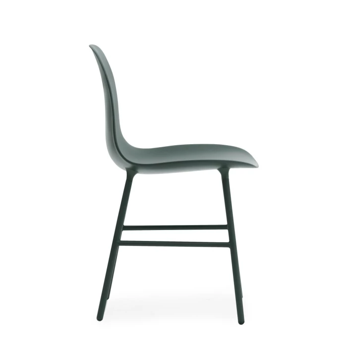 Normann Copenhagen Form Steel Stuhl - H 80 X B 48 X T 52 Cm - Green – Bild 3