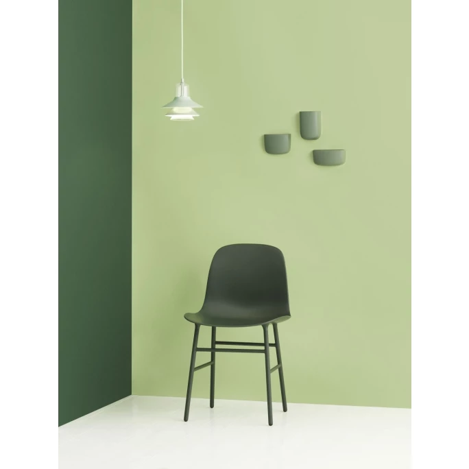 Normann Copenhagen Form Steel Stuhl - H 80 X B 48 X T 52 Cm - Green – Bild 5