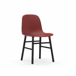 Normann Copenhagen Form Black Stuhl - H 80 X B 48 X T 52 Cm - Red