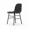 Normann Copenhagen Normann Form Black Stuhl Textil-gepolstert Fame - H 80 X B 48 X T 52 Cm - Dark Grey 60019