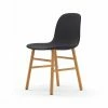 Normann Copenhagen Normann Form Oak Stuhl Textil-gepolstert Fame - H 80 X B 48 X T 52 Cm - Dark Grey 60019