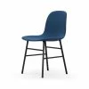Normann Copenhagen Normann Form Black Stuhl Textil-gepolstert Steelcut Trio - H 80 X B 48 X T 52 Cm - Blue 753