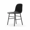 Normann Copenhagen Normann Form Black Stuhl Leder-gepolstert Tango - H 80 X B 48 X T 52 Cm - Black-41599