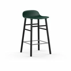 Normann Copenhagen Form Barstuhl Black - Sitzhöhe 65 Cm - B 43 X T 43 Cm - Green