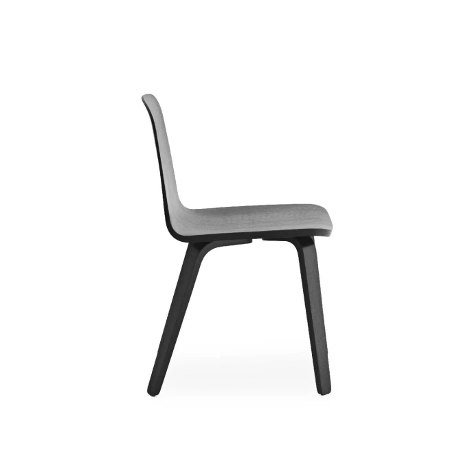 Normann Copenhagen Just Chair Oak Stuhl - 80x47,5x53,5 Cm - Sitzhöhe 45 Cm - Black/Black – Bild 3