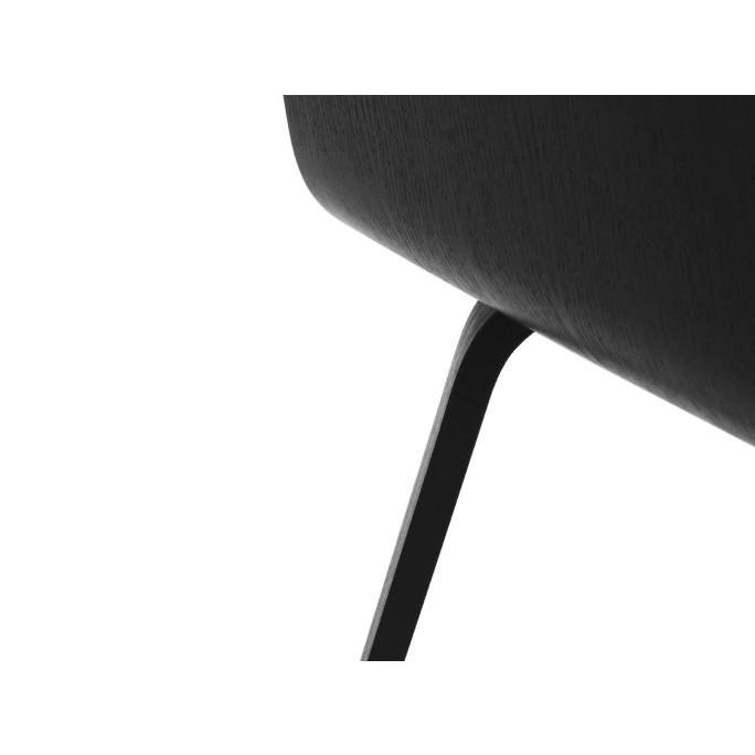 Normann Copenhagen Just Chair Oak Stuhl - 80x47,5x53,5 Cm - Sitzhöhe 45 Cm - Black/Black – Bild 6