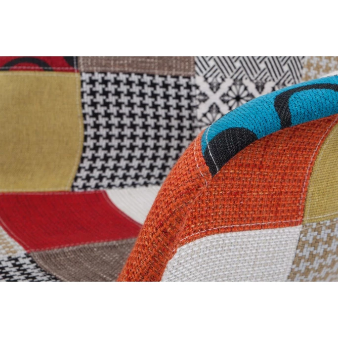 Kayoom Dave Stühle 2er-Set - 2 Stühle à 61 X 62 Cm - H 80 Cm - Multi – Bild 3