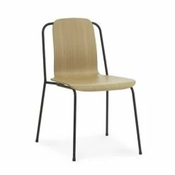 Normann Copenhagen Studio Chair Stuhl - H 81 X L 60 X T 57,5 Cm - Oak