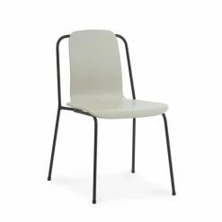 Normann Copenhagen Studio Chair Stuhl - H 81 X L 60 X T 57,5 Cm - Light Grey