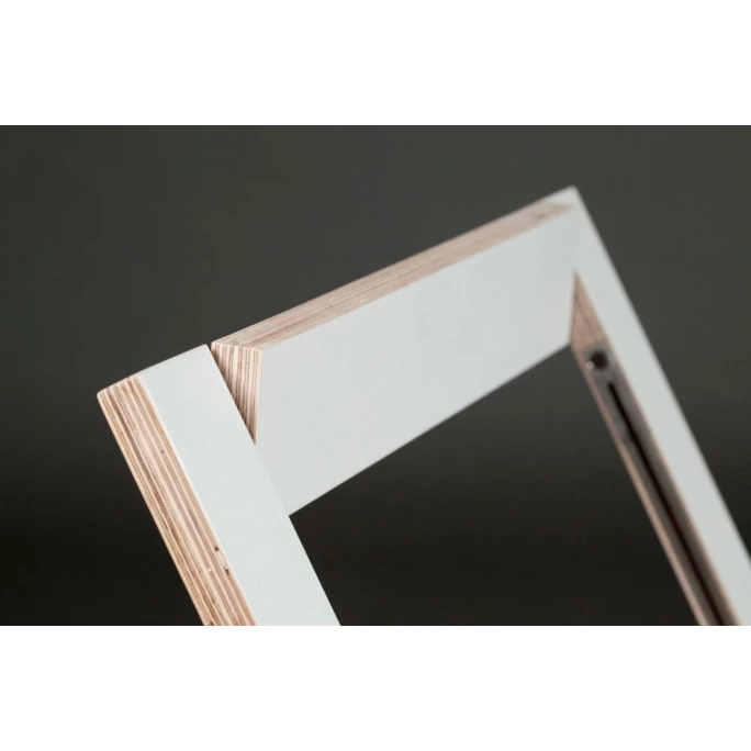 AMBIVALENZ Fläpps Classic Klappstuhl - H/B/T 75 X 47 X 45 Cm - Weiß – Bild 3