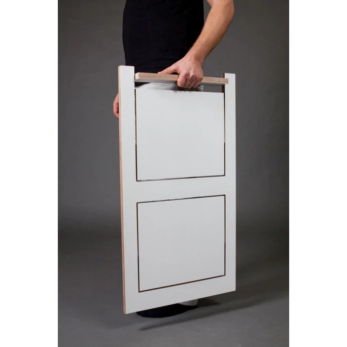 AMBIVALENZ Fläpps Classic Klappstuhl - H/B/T 75 X 47 X 45 Cm - Weiß – Bild 4