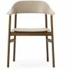 Normann Copenhagen Herit Lehnstuhl Mit Armlehnen - H 81,5 X B 60 X T 51 Cm - Sand / Eiche Gebeizt