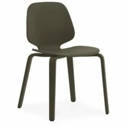 Normann Copenhagen My Chair Stuhl - H 80 X B 48 X T 50 Cm - Moss / Esche