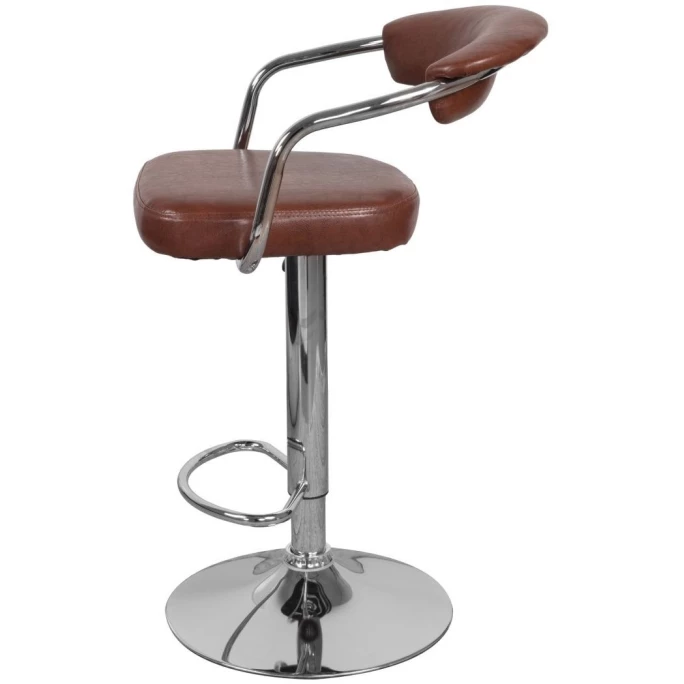 Kayoom BARSTUHL Midnight 525 2er-Set - 2 Stühle à 52x53x105 Cm - Kaffee – Bild 3