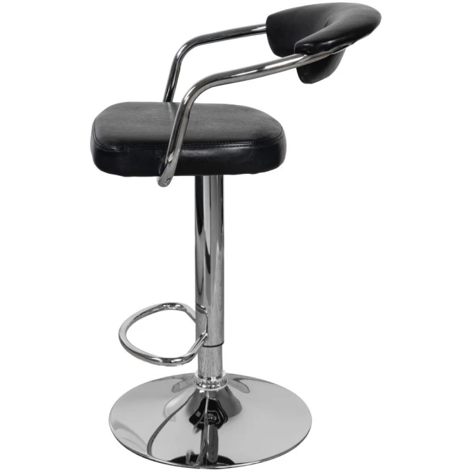 Kayoom BARSTUHL Midnight 525 2er-Set - 2 Stühle à 52x53x105 Cm - Schwarz – Bild 3