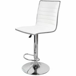 Kayoom BARSTUHL Midnight 625 2er-Set - 2 Stühle à 41x54x5 Cm - Weiß