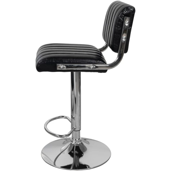 Kayoom BARSTUHL Midnight 725 2er-Set - 2 Stühle à 43x51,5x5 Cm - Schwarz – Bild 3