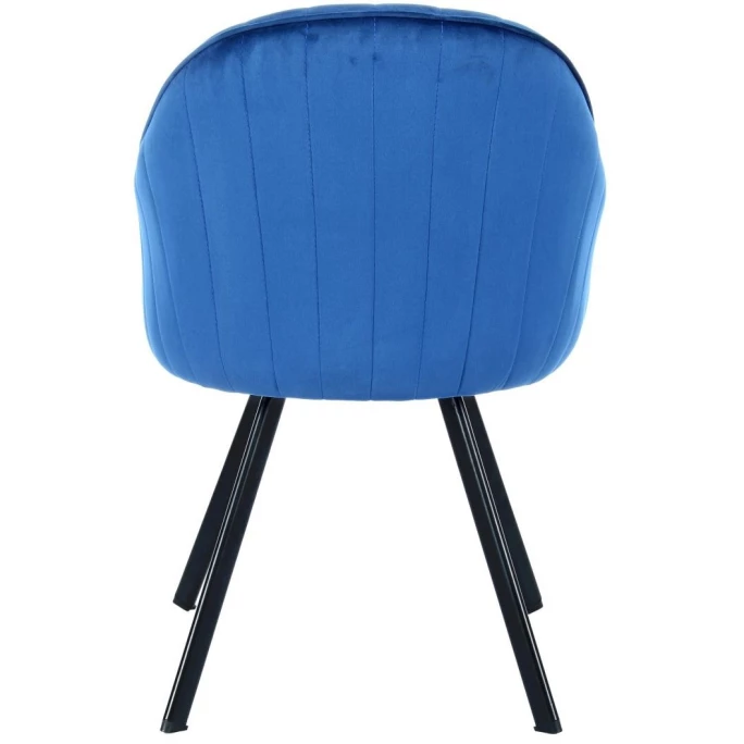 Kayoom STUHL Jodie 125 2er-Set - 2 Stühle à 56x56x86 Cm - Dunkelblau – Bild 4