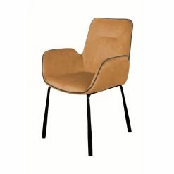 Kayoom Stuhl Eliot 125 - 58,5 X 58,5 X 87 Cm - Sand