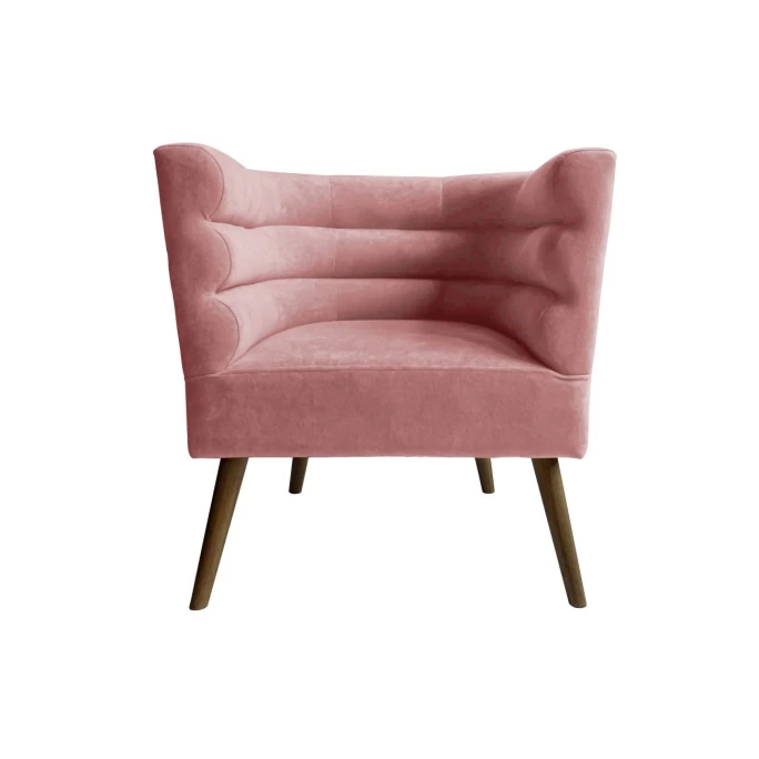 Leitmotiv Explicit Polsterstuhl - 74x71x74 Cm - Faded Pink