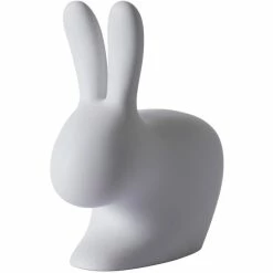 Qeeboo Rabbit Chair Stuhl - 68,8 X 39,5 X 80 Cm - Grey