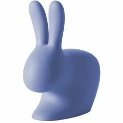 Qeeboo Rabbit Chair Stuhl - 68,8 X 39,5 X 80 Cm - Light Blue