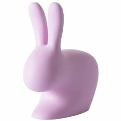 Qeeboo Rabbit Chair Baby Stuhl - 45,3 X 26,2 X 52,7 Cm - Pink