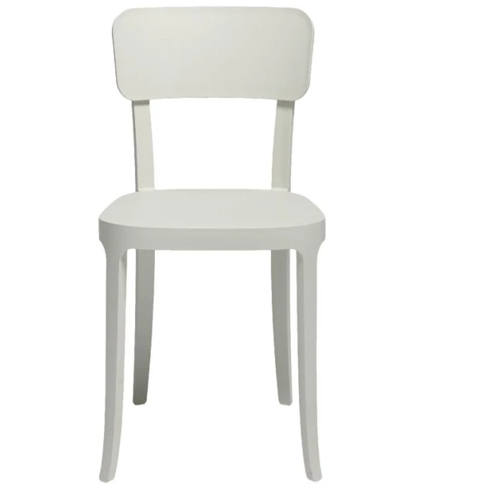 Qeeboo K Chair Stuhl 2er Set - 2 Stühle à 40 X 49 X 78 Cm - White