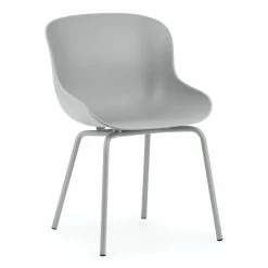 Normann Copenhagen Hyg Stuhl - H 84 X L 54 X D 55,5 Cm - Sitzhöhe 46 Cm - Grey