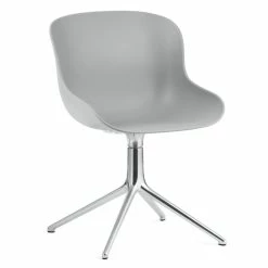 Normann Copenhagen Hyg Drehsessel - H 84 X L 54 X D 55,5 Cm - Sitzhöhe 46 Cm - Grey