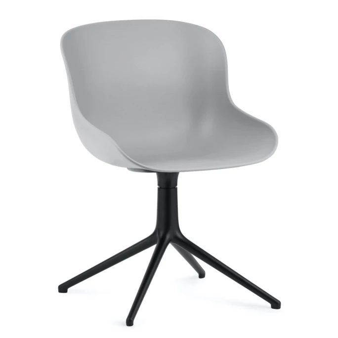 Normann Copenhagen Hyg Drehsessel - H 84 X L 54 X D 55,5 Cm - Sitzhöhe 46 Cm - Grey