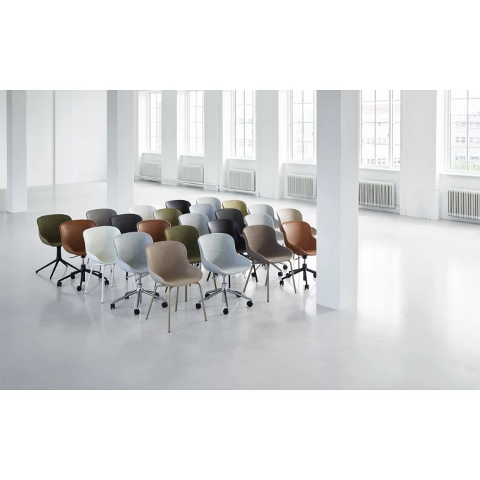 Normann Copenhagen Hyg Drehsessel - H 84 X L 54 X D 55,5 Cm - Sitzhöhe 46 Cm - Grey – Bild 2