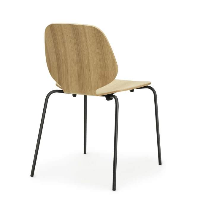 Normann Copenhagen My Chair Stuhl Mit Eichenholz - H 80 X L 50 X D 54 Cm - Sitzhöhe 43,5 Cm - Oak – Bild 4