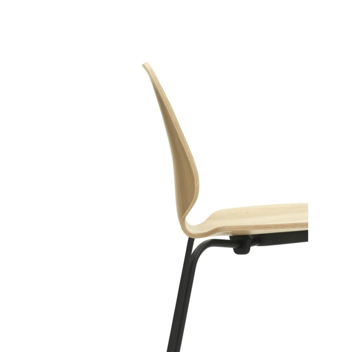 Normann Copenhagen My Chair Stuhl Mit Eichenholz - H 80 X L 50 X D 54 Cm - Sitzhöhe 43,5 Cm - Oak – Bild 5