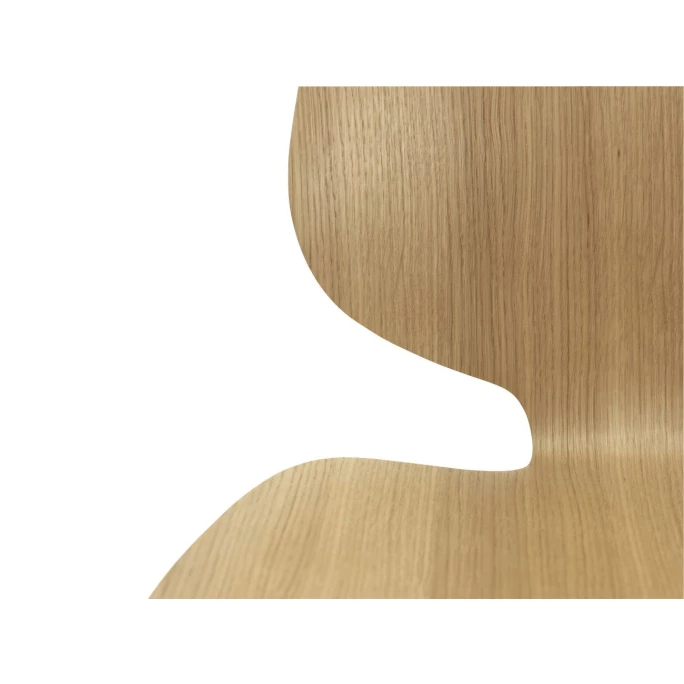 Normann Copenhagen My Chair Stuhl Mit Eichenholz - H 80 X L 50 X D 54 Cm - Sitzhöhe 43,5 Cm - Oak – Bild 8