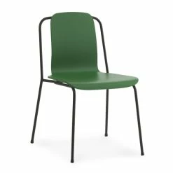 Normann Copenhagen Studio Chair Stuhl - H 81 X L 60 X D 57,5 Cm - Sitzhöhe 44 Cm - Green