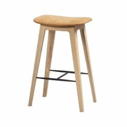 SACKit Nordic Barhocker DUNES - 73x46x33.5 Cm - Cognac