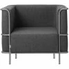Kristina Dam Studio Modernist Lounge Chair - 87x64/77x37/70 Cm - Light Grey
