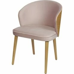 Lambert Jack Stuhl Gepolstert - Höhe 80 Cm - 57x55 Cm - Quarz