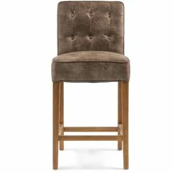 Riviera Maison Rivièra Maison Cape Breton Barhocker - 59x59x101 Cm - Coffee