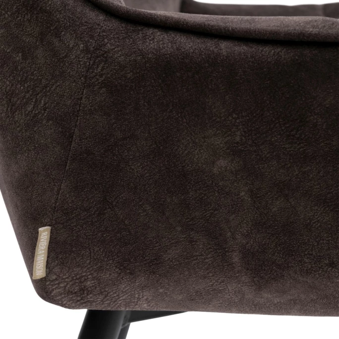 Riviera Maison Rivièra Maison Carnaby Barhocker - 67x60x96,5 Cm - Cacoa – Bild 6