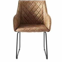 Riviera Maison Rivièra Maison Frisco Drive Esszimmerstuhl - 45x54x83 Cm - Camel