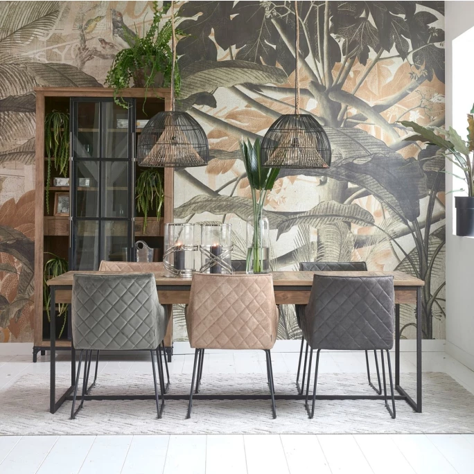 Riviera Maison Rivièra Maison Frisco Drive Esszimmerstuhl - 45x54x83 Cm - Espresso – Bild 9