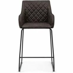 Riviera Maison Rivièra Maison Frisco Drive Barhocker - 42x51x97 Cm - Espresso