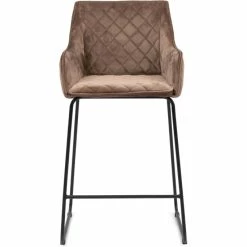 Riviera Maison Rivièra Maison Frisco Drive Barhocker - 42x51x97 Cm - Golden Mink