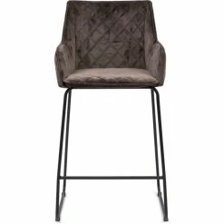 Riviera Maison Rivièra Maison Frisco Drive Barhocker - 42x51x97 Cm - Anthracite