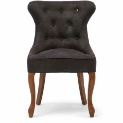 Riviera Maison Rivièra Maison George Esszimmerstuhl - 59x60x96 Cm - Espresso