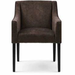 Riviera Maison Rivièra Maison Savile Row Esszimmerstuhl - 61x61x86 Cm - Cacao